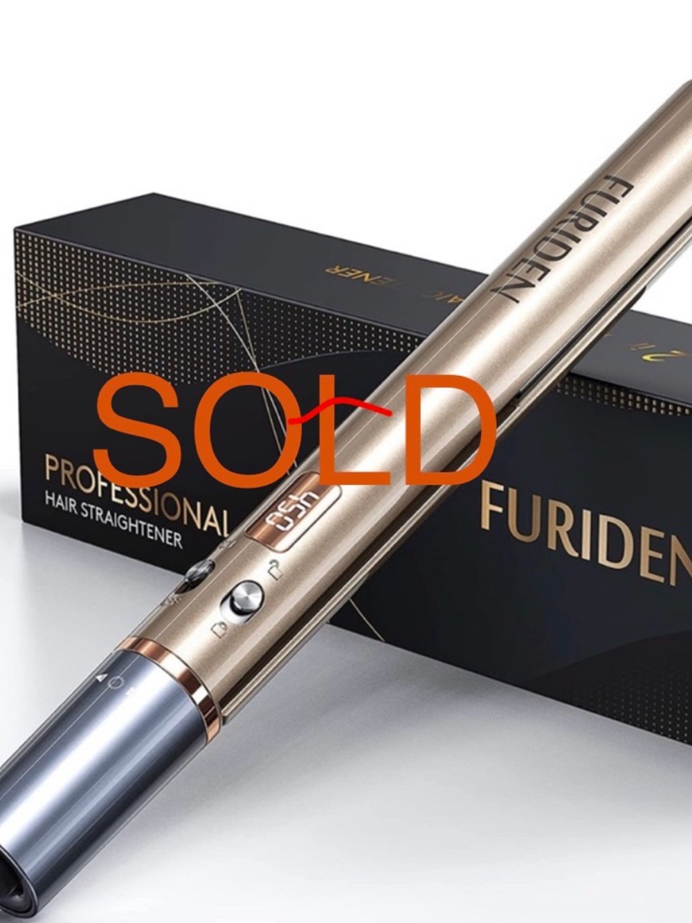 FURIDEN Professional Salon Quality Hair Straightener and Curler 2 in 1
